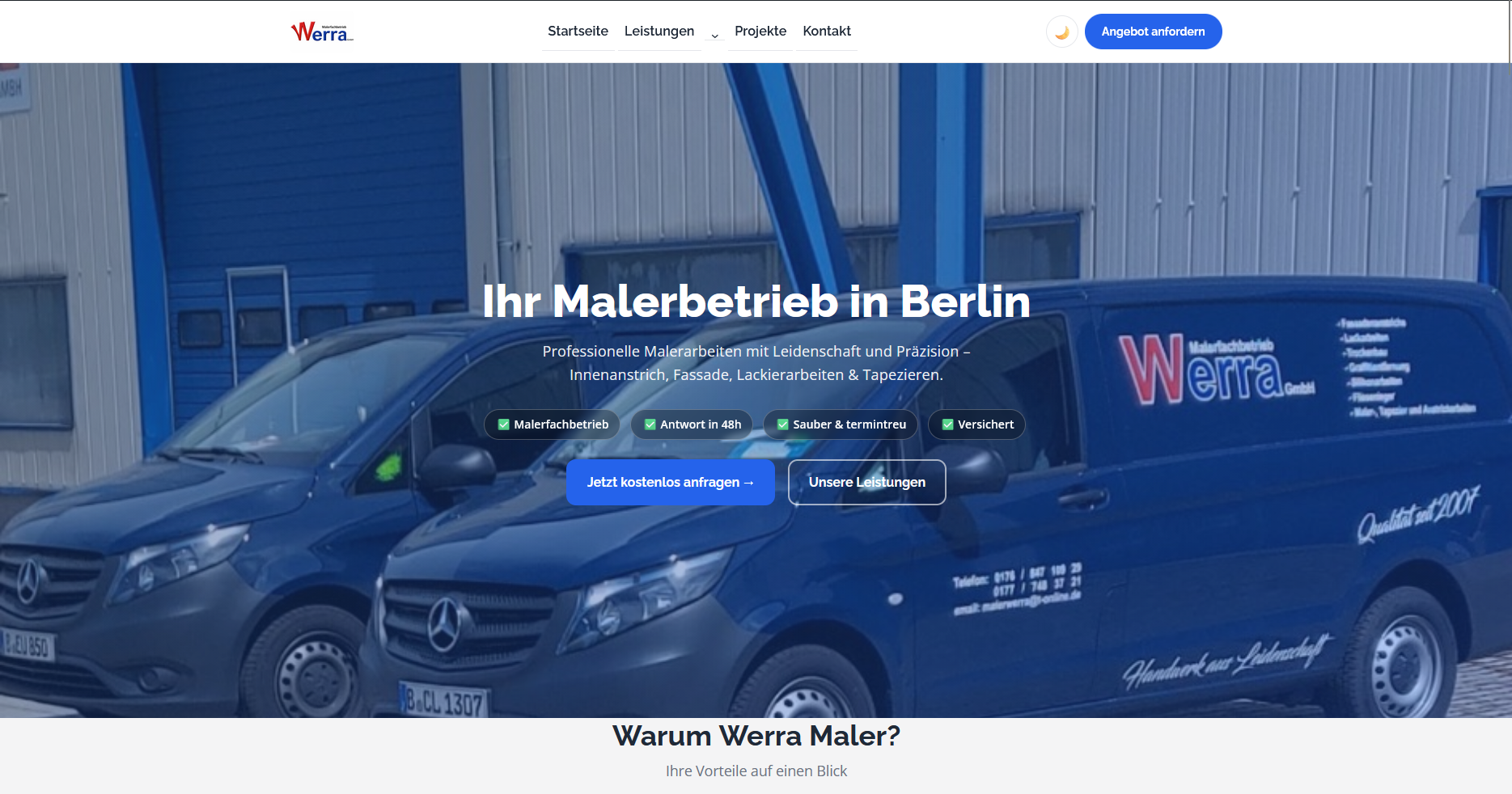 werramaler.de — Malerfachbetrieb Berlin